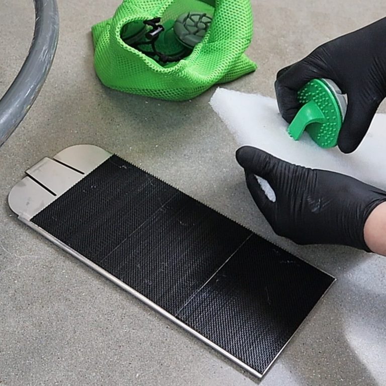 The original power trowel polishing system